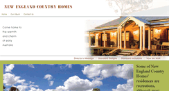 Desktop Screenshot of newengland.com.au