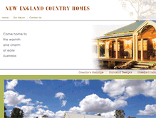 Tablet Screenshot of newengland.com.au